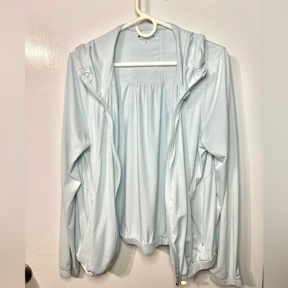 Athleta UPF 50+ full zip hoodie jacket size small - Picture 7 of 13